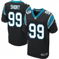 Nike Carolina Panthers -99 Kawann Short Black Team Color Stitched NFL Elite Jersey