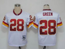 Mitchell And Ness Redskins -28 Darrell Green White Stitched NFL Jersey