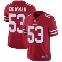 Nike 49ers -53 NaVorro Bowman Red Team Color Stitched NFL Vapor Untouchable Limited Jersey