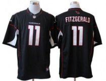 Nike Cardinals -11 Larry Fitzgerald Black Alternate Men's Stitched NFL Limited Jersey