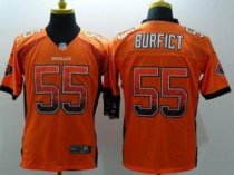 Nike Cincinnati Bengals -55 Vontaze Burfict Orange Alternate Stitched NFL Elite Drift fashion jersey
