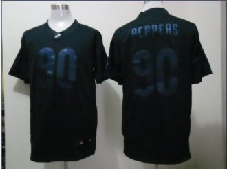NEW Chicago Bears 90 Julius Peppers Drenched Limited Jerseys(Navy Blue)