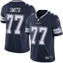Nike Cowboys -77 Tyron Smith Navy Blue Team Color Stitched NFL Vapor Untouchable Limited Jersey