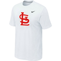 MLB St Louis Cardinals Heathered White Nike Blended T-Shirt
