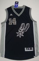 San Antonio Spurs -14 Danny Green Black New Road Stitched NBA Jersey