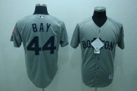 Boston Red Sox #44 Jason Bay Stitched Grey MLB Jersey