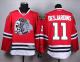 Chicago Blackhawks -11 Andrew Desjardins Red White Skull Stitched NHL Jersey