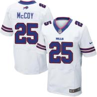 Nike Bills -25 LeSean McCoy White Men's Stitched NFL New Elite Jersey