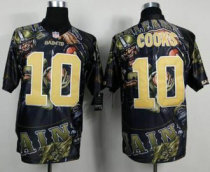 Nike New Orleans Saints -10 Brandin Cooks Team Color NFL Elite Fanatical Version Jersey