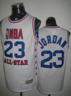 Chicago Bulls -23 Michael Jordan Stitched White 1985 All star Mitchell&Ness NBA Jersey