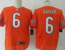 Nike Chicago Bears -6 Orange Cutler Elite Jersey