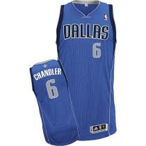 Dallas Mavericks -6 Tyson Chandler Sky Blue Revolution 30 Stitched NBA Jersey