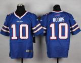 Nike Bills -10 Robert Woods Royal Blue Team Color Men's Stitched NFL New Elite Jersey