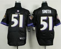Nike Ravens -51 Daryl Smith Black Alternate Men's Stitched NFL New Elite Jersey