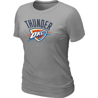 NBA Oklahoma City Thunder Big Tall Primary Logo  Women T-Shirt (6)