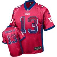 Nike New York Giants #13 Odell Beckham Jr Red Alternate Men's Stitched NFL Elite Drift Fashion Jerse