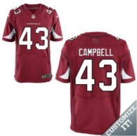 Nike Arizona Cardinals -43 Campbell Jersey Red Elite Home Jersey