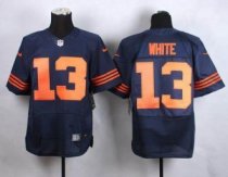 Nike Chicago Bears -13 Kevin White Navy Blue 1940s Throwback Stitched NFL Elite jersey