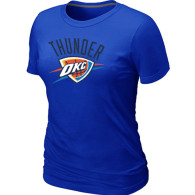 NBA Oklahoma City Thunder Big Tall Primary Logo  Women T-Shirt (1)