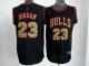 Chicago Bulls -23 Michael Jordan Black Camo Fashion Stitched NBA Jersey