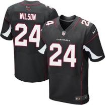Nike Arizona Cardinals -24 Adrian Wilson Black Alternate Stitched NFL Elite Jersey