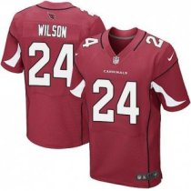 Nike Arizona Cardinals -24 Adrian Wilson Red Team Color Men's Stitched NFL Elite Jersey