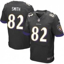 NEW Baltimore Ravens -82 Torrey Smith Black Stitched NFL New Elite Jersey