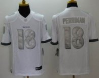 Nike Baltimore Ravens -18 Breshad Perriman White Stitched NFL Limited Platinum Jersey