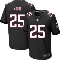Nike Falcons -25 William Moore Black Alternate Men's Stitched NFL Elite Jersey