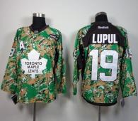 Toronto Maple Leafs -19 Joffrey Lupul Camo Veterans Day Practice Stitched NHL Jersey