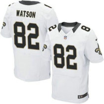 Nike New Orleans Saints -82 Benjamin Watson White Stitched NFL Elite Jersey