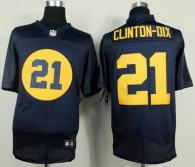 Nike Green Bay Packers #21 Ha Ha Clinton-Dix Navy Blue Alternate Men's Stitched NFL Elite Jersey