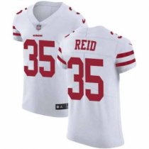 Nike 49ers -35 Eric Reid White Stitched NFL Vapor Untouchable Elite Jersey