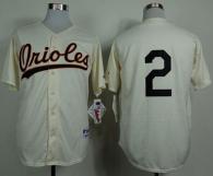 Baltimore Orioles #2 JJ Hardy Cream 1954 Turn Back The Clock Stitched MLB Jersey