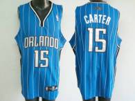 Orlando Magic -15 Vince Carter Stitched Blue NBA Jersey