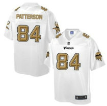 Nike Minnesota Vikings -84 Cordarrelle Patterson White NFL Pro Line Fashion Game Jersey
