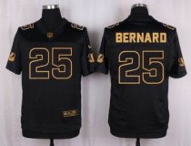 Nike Cincinnati Bengals -25 Giovani Bernard Black Stitched NFL Elite Pro Line Gold Collection Jersey