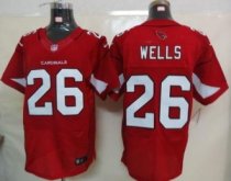 Nike Cardinals -26 Chris Wells Red Team Color Men's Stitched NFL Elite Jersey