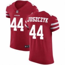 Nike 49ers -44 Kyle Juszczyk Red Team Color Stitched NFL Vapor Untouchable Elite Jersey