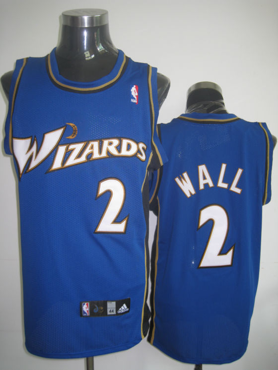 Washington Wizards -2 John Wall Stitched Blue NBA Jersey