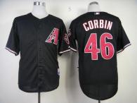 Arizona Diamondbacks #46 Patrick Corbin Black Cool Base Stitched MLB Jersey