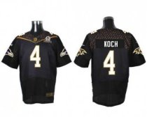 Nike Baltimore Ravens -4 Sam Koch Black 2016 Pro Bowl Stitched NFL Elite Jersey