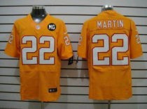 Nike Buccaneers -22 Doug Martin Orange Alternate With MG Patch Stitched NFL Elite Jersey