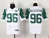 Nike New York Jets -96 Muhammad Wilkerson White Men's Stitched NFL Elite Jersey
