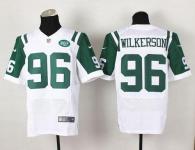 Nike New York Jets -96 Muhammad Wilkerson White Men's Stitched NFL Elite Jersey
