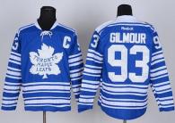 Toronto Maple Leafs -93 Doug Gilmour Blue 2014 Winter Classic Stitched NHL Jersey
