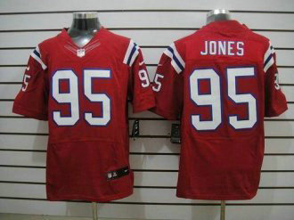 Nike Patriots -95 Chandler Jones Red Alternate Stitched NFL Elite Jersey