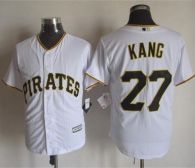 Pittsburgh Pirates #27 Jung-ho Kang White New Cool Base Stitched MLB Jersey