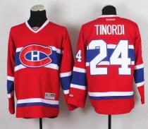 Montreal Canadiens -24 Jarred Tinordi Red Home Stitched NHL Jersey
