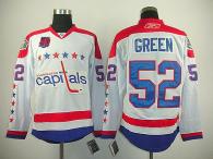 Washington Capitals -52 Mike Green White 2011 Winter Classic Vintage 40th Anniversary Stitched NHL J